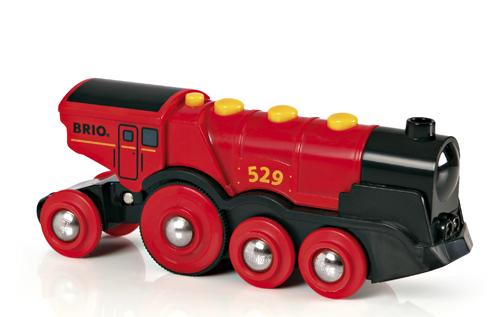 Acheter Locomotive Rouge Puissante à Piles World Brio État correct - 43,41 € Locomotive Rouge Puissante à Piles World Brio État correct - reconditionné disponible sur Fnac